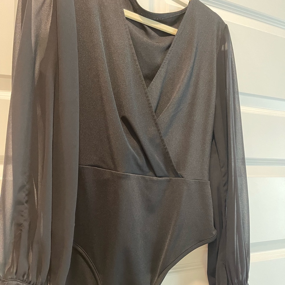 NEW Mangopop Bodysuit, Black